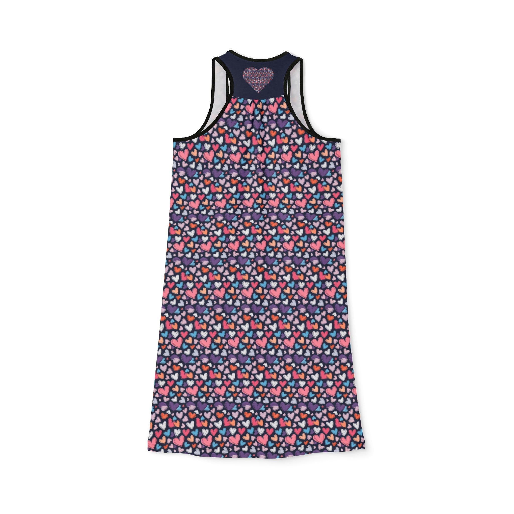 Up-Hearted Women's Racerback Dress (AOP)