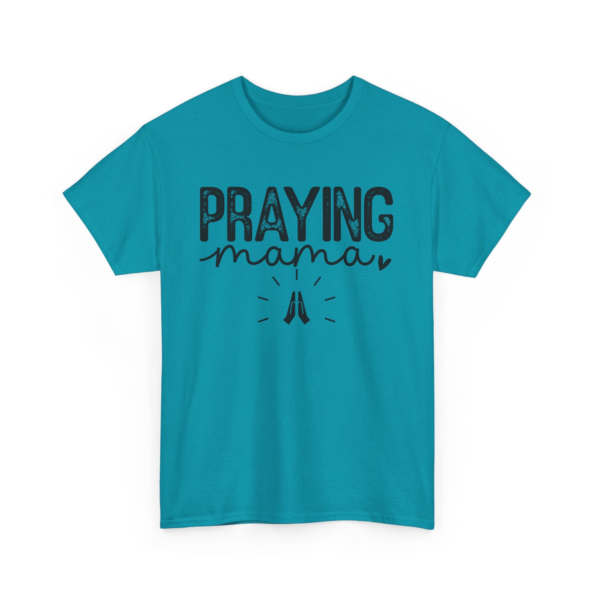 Praying Mama Black Unisex Heavy Cotton Tee - Spruced Roost