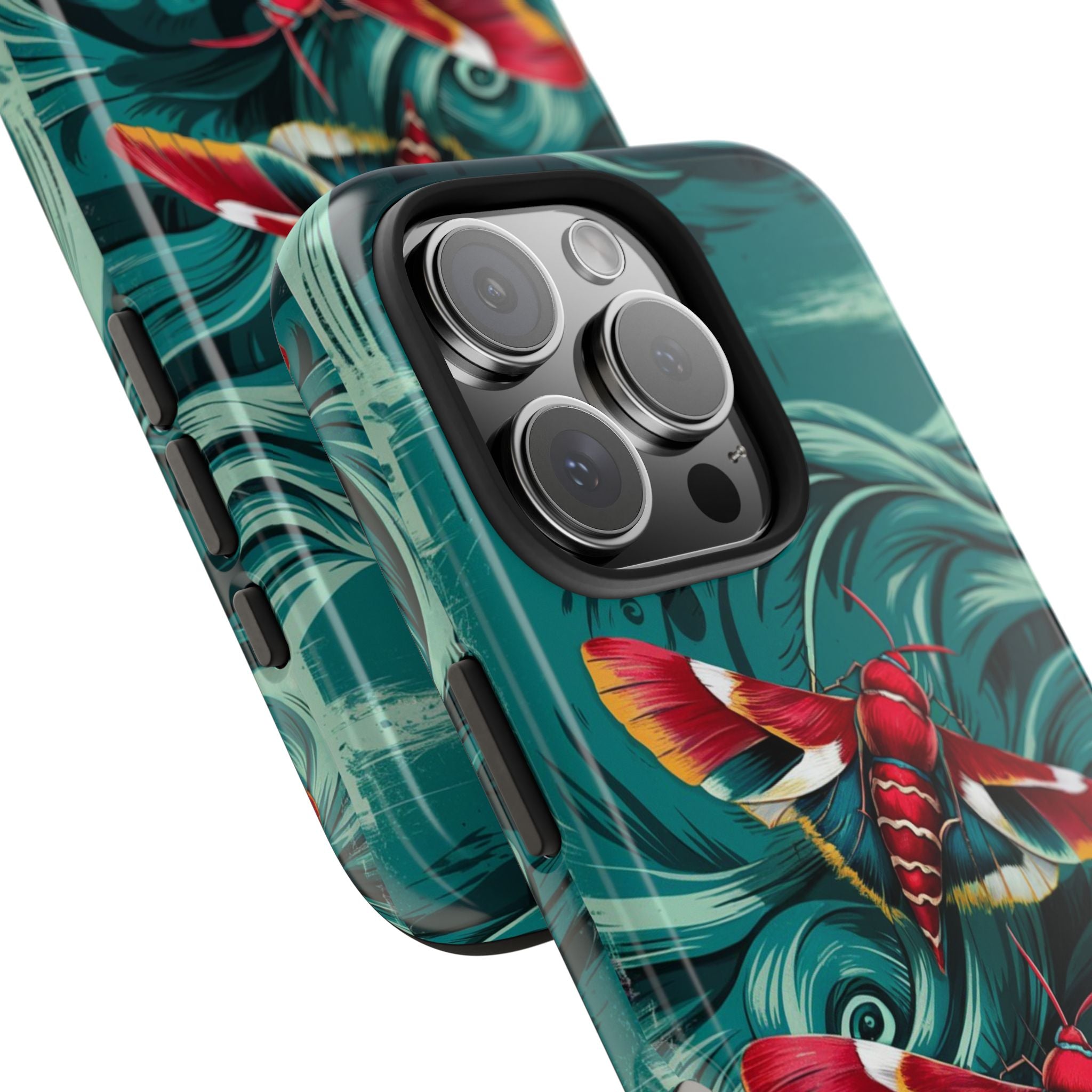 Asian Moth - Tough Case for iPhone 14, 15, 16 - Spruced Roost