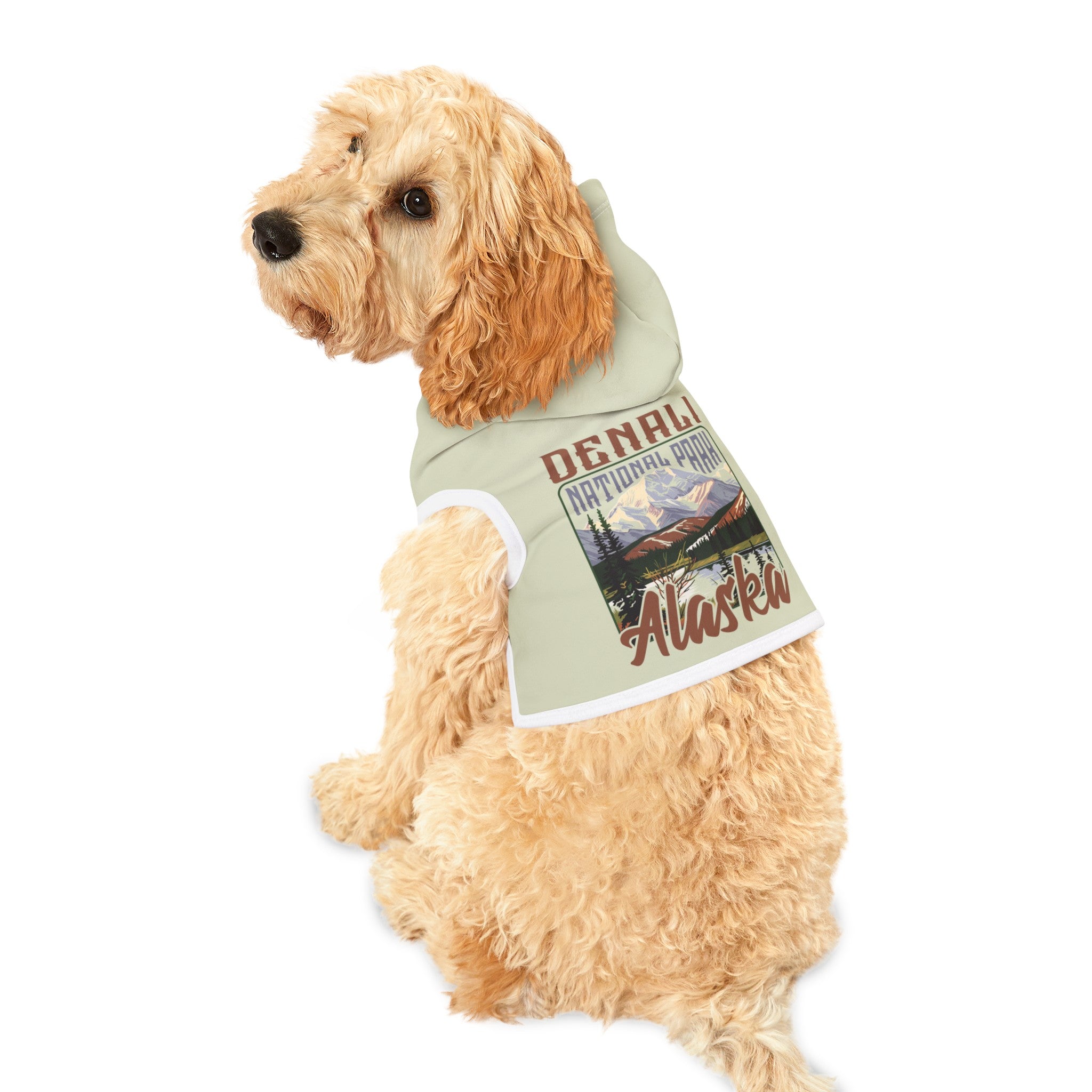 Denali National Park Alaska - Pet Hoodie