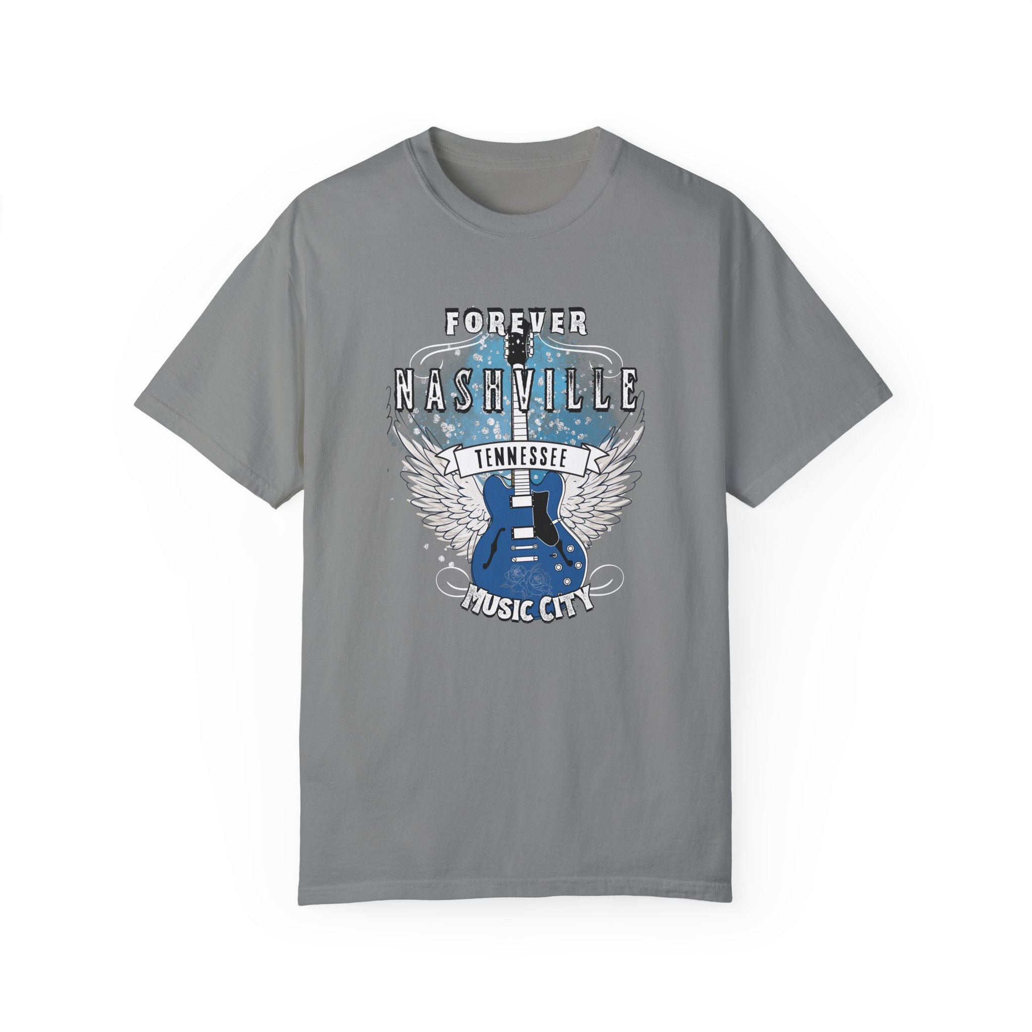 Forever Nashville Garment-Dyed Comfort Colors T-shirt - S-4XL
