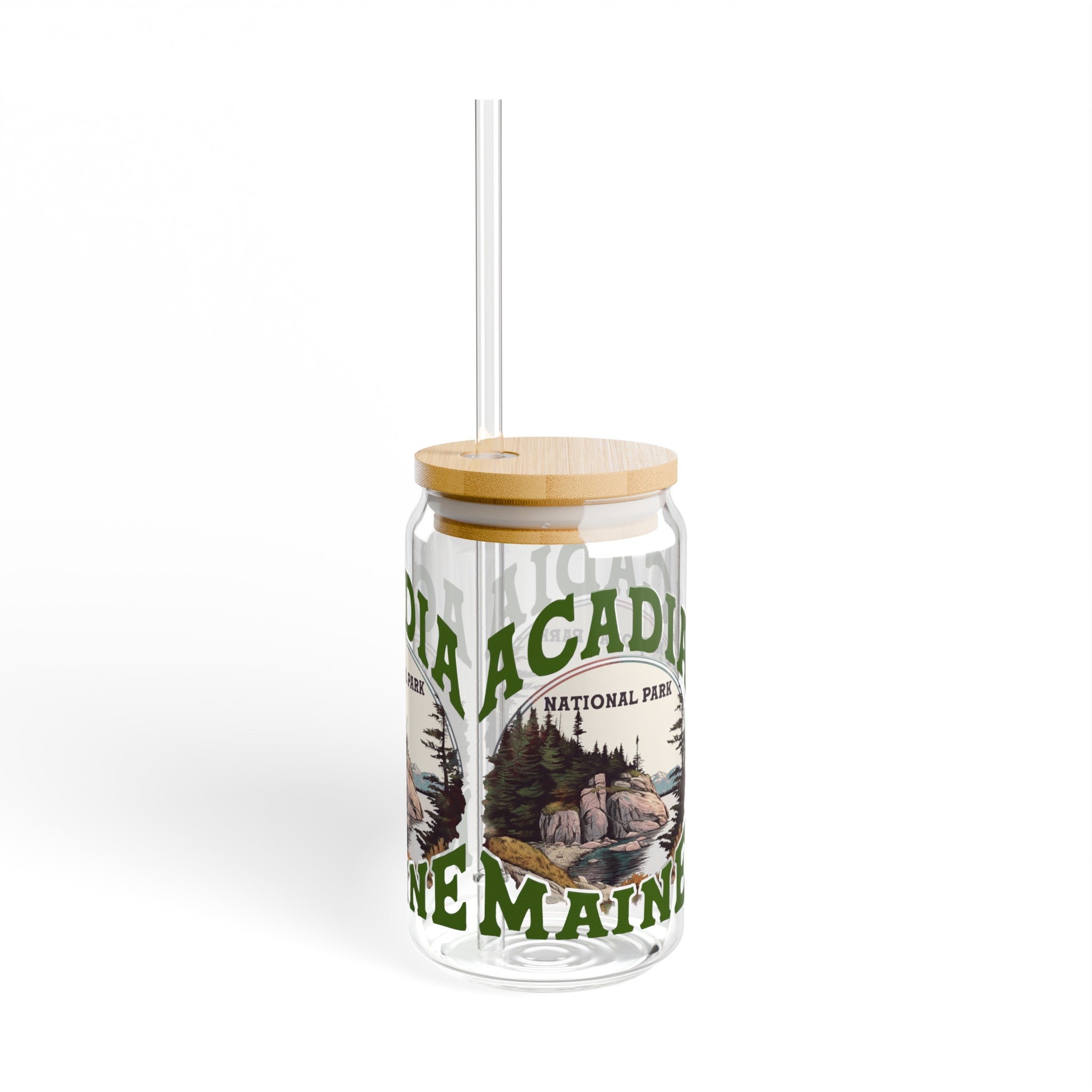 Acadia Maine - Sipper Glass, 16oz