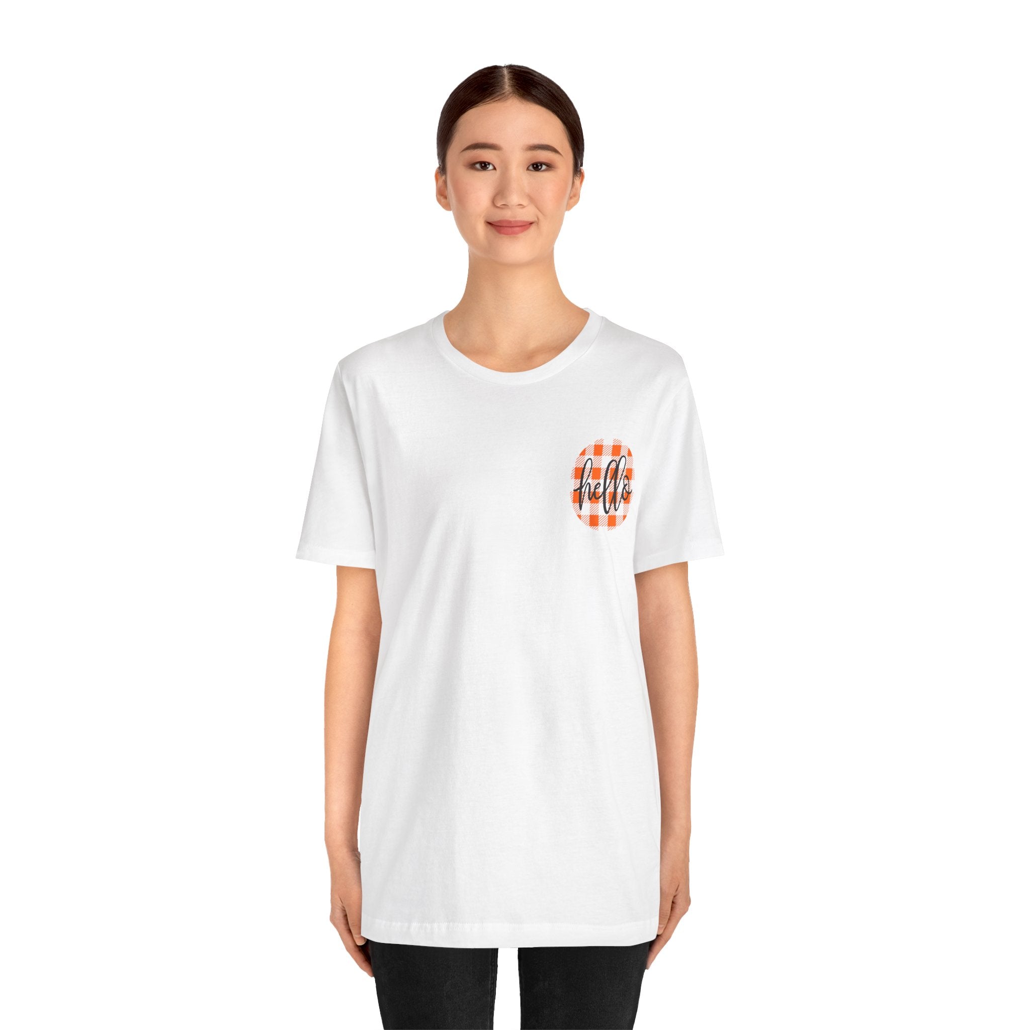 hello! Fall Shirt, Women's T-Shirt, Fall Tee