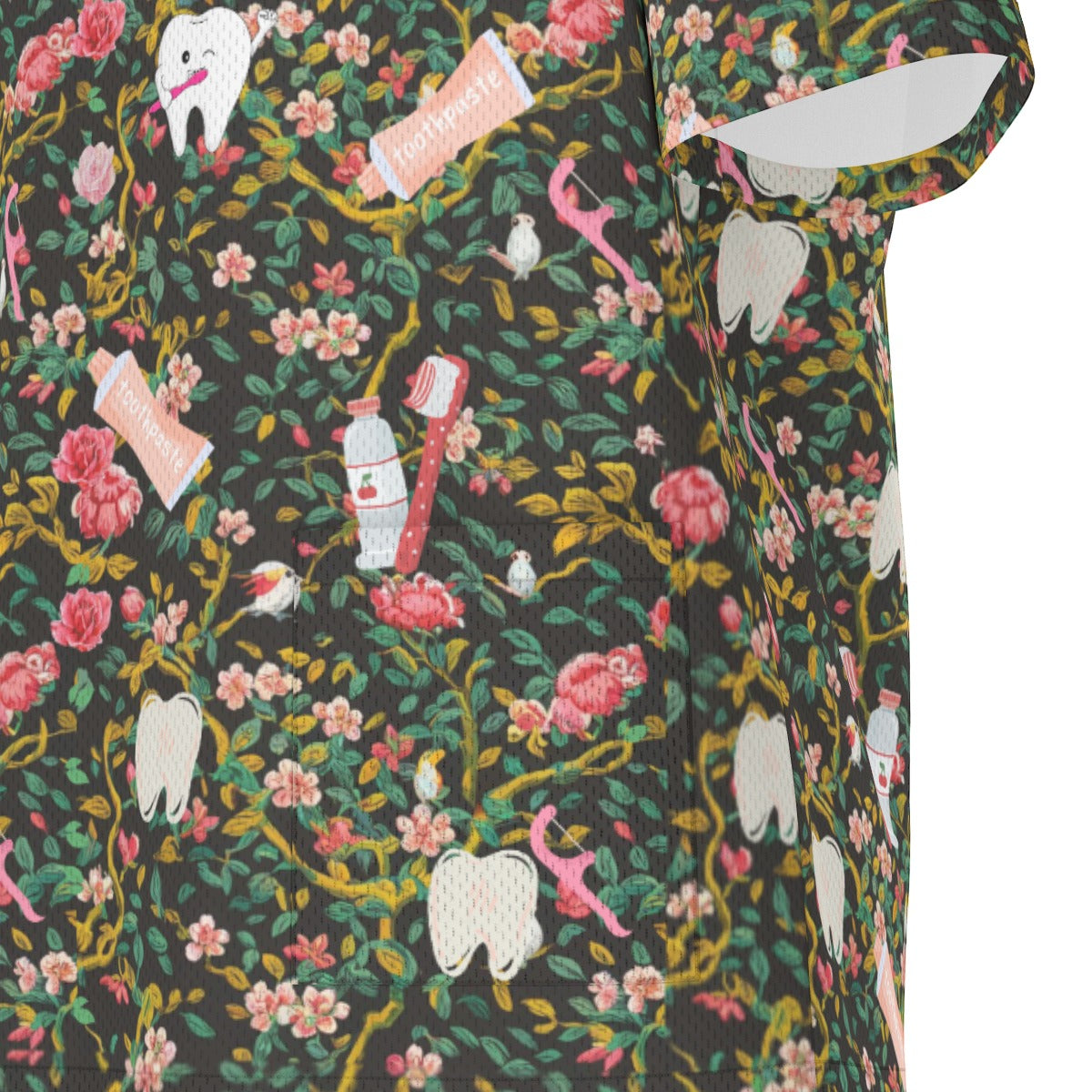 Dental Days Printed Women's Scrub Set|Birdseye