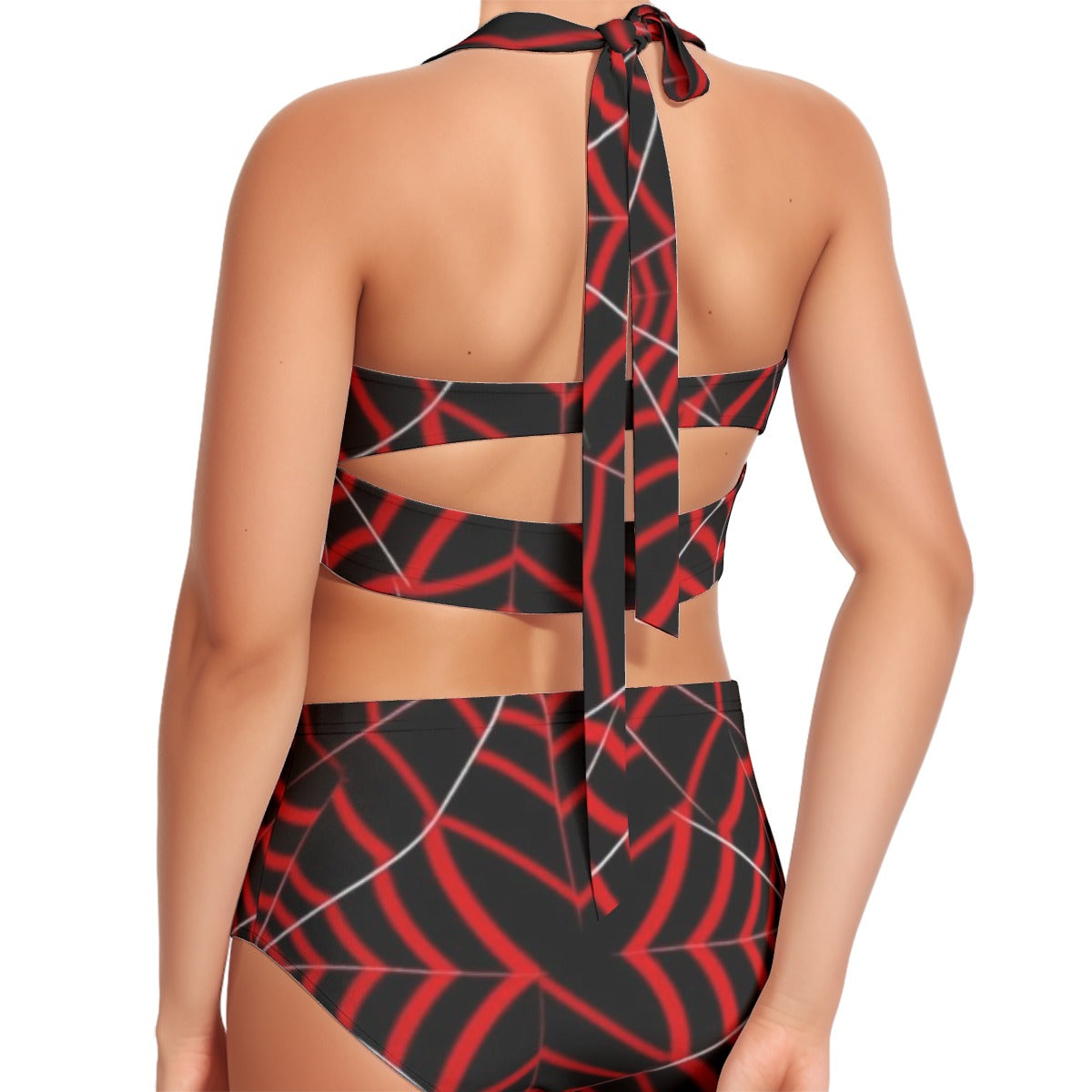The Matrix Women's Swimsuit Set With Halter