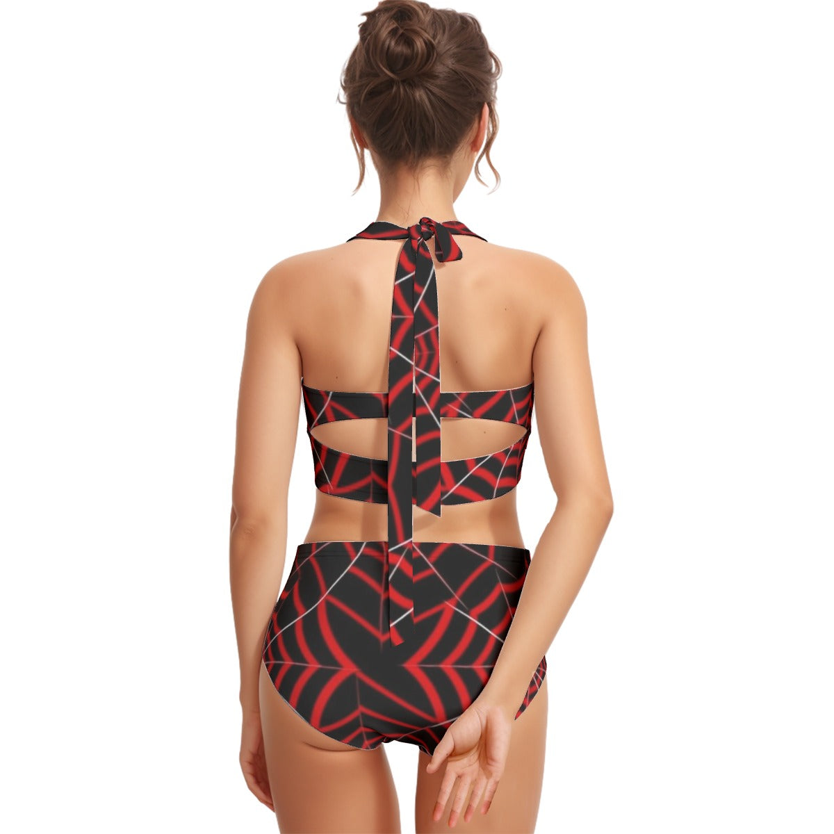 The Matrix Women's Swimsuit Set With Halter