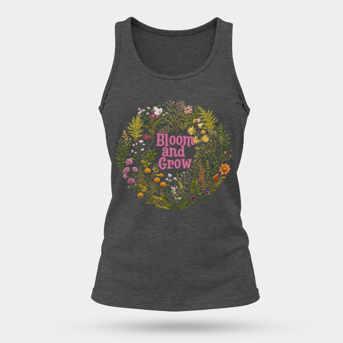 Bloom & Grow Sports Tank Top | 180GSM