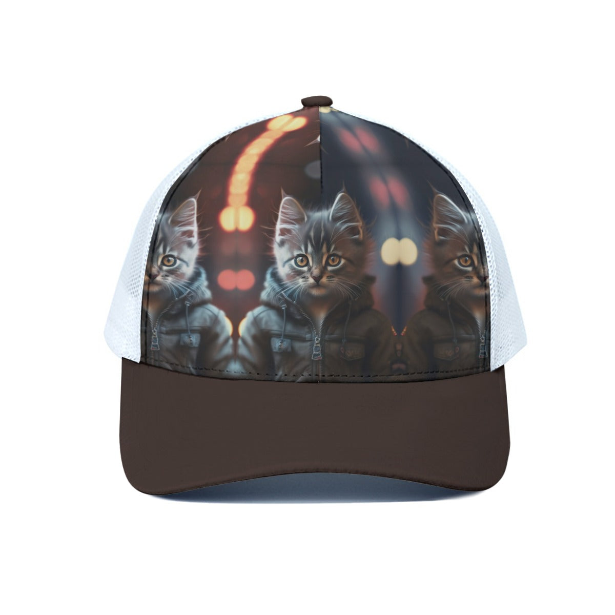 Street Cats Trucker Hat With White Half-mesh