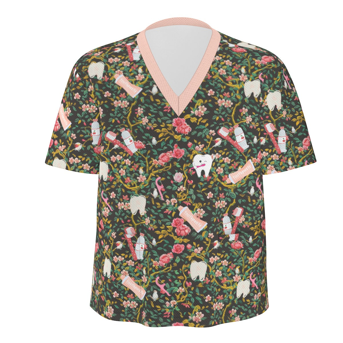 Dental Days Printed Women's Scrub Set|Birdseye