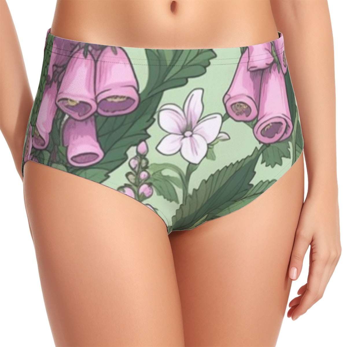 Foxglove Women's Swimsuit Set With Halter