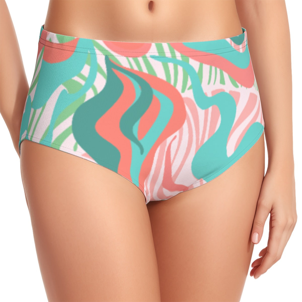 Sorbet Women's Swimsuit Set With Halter