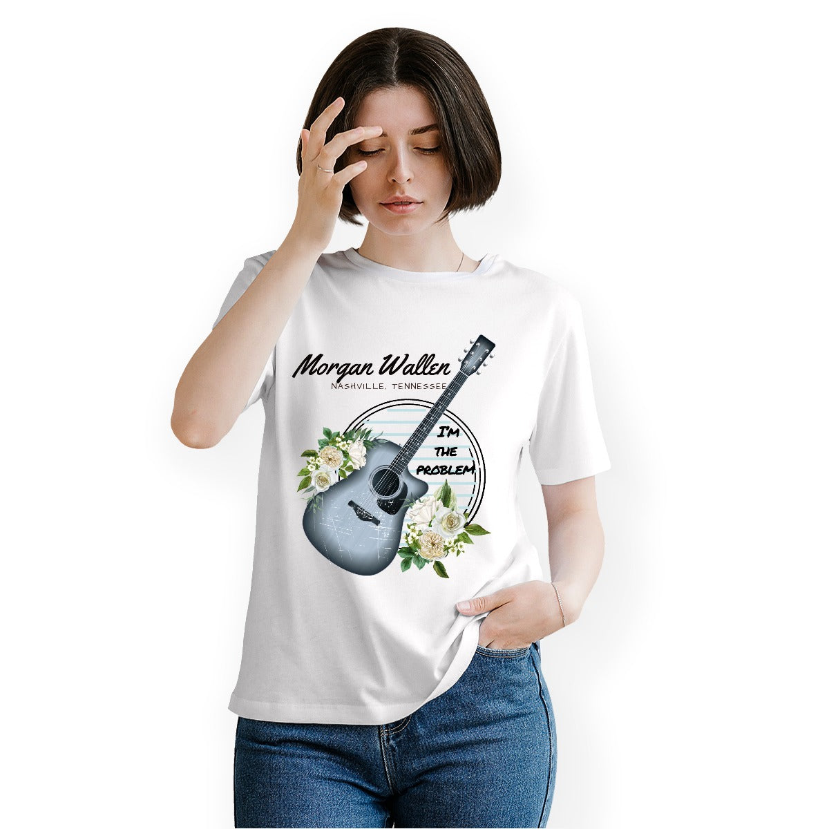Morgan Wallen "I'm the Prob" T-Shirt For Women - |180GSM