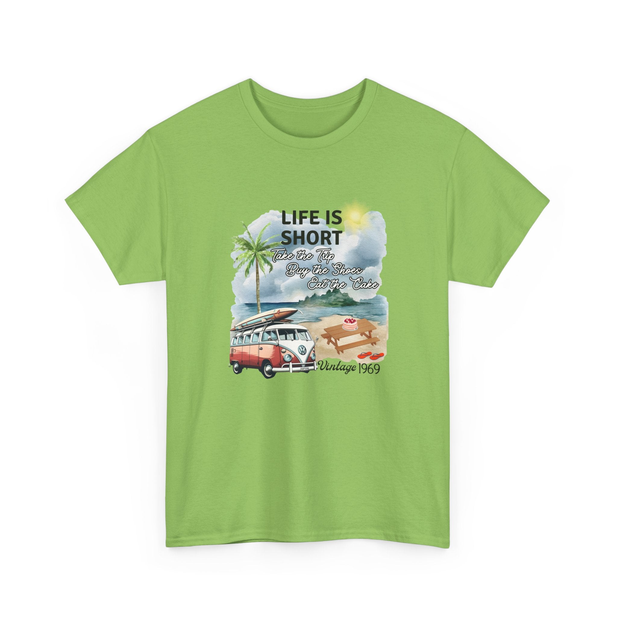 Life is Short - Unisex Heavy Cotton Tee