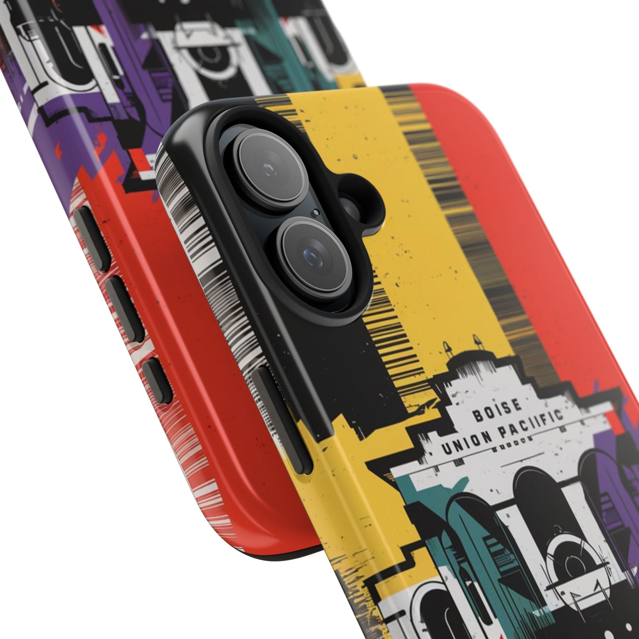 Boise Idaho Union Pacific Depot - Tough Case for iPhone 14, 15, 16 - Spruced Roost