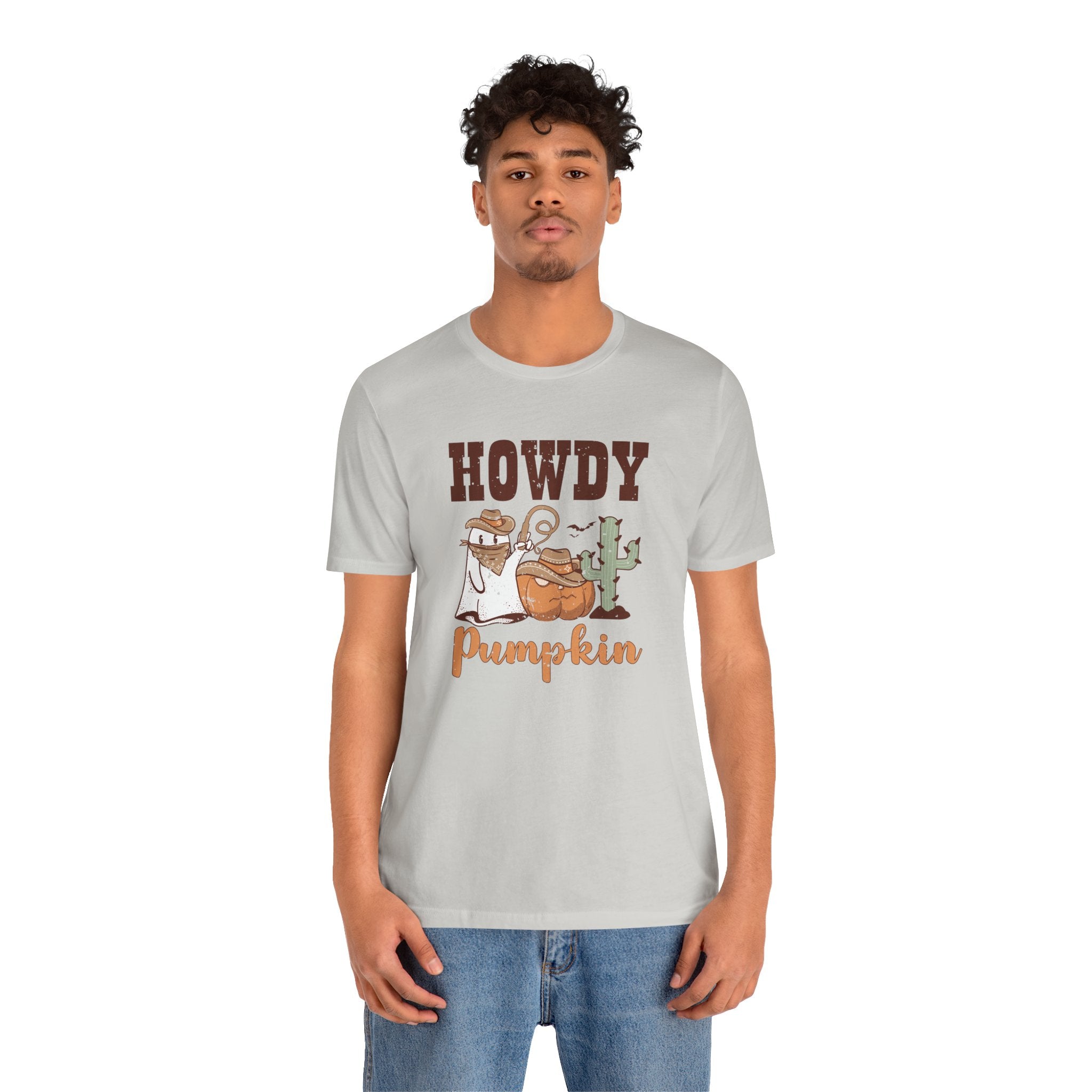 Howdy Pumpkin - Unisex Jersey Short Sleeve Tee