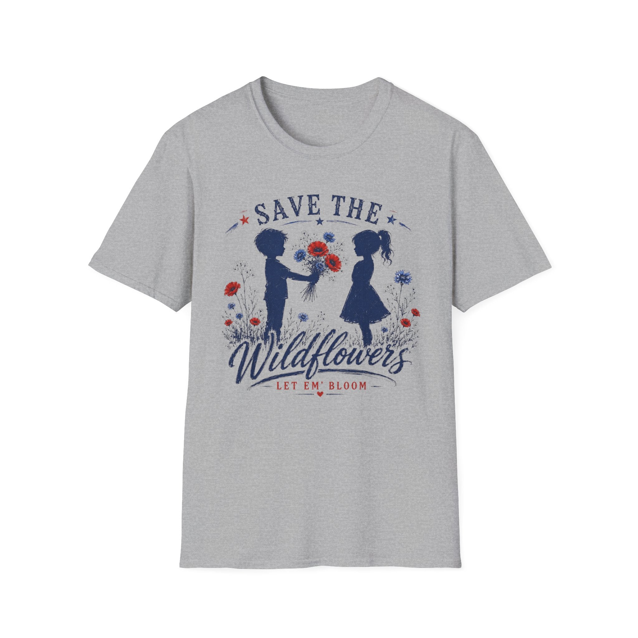 Save the Wildflowers T‑Shirt — Floral Conservation Tee