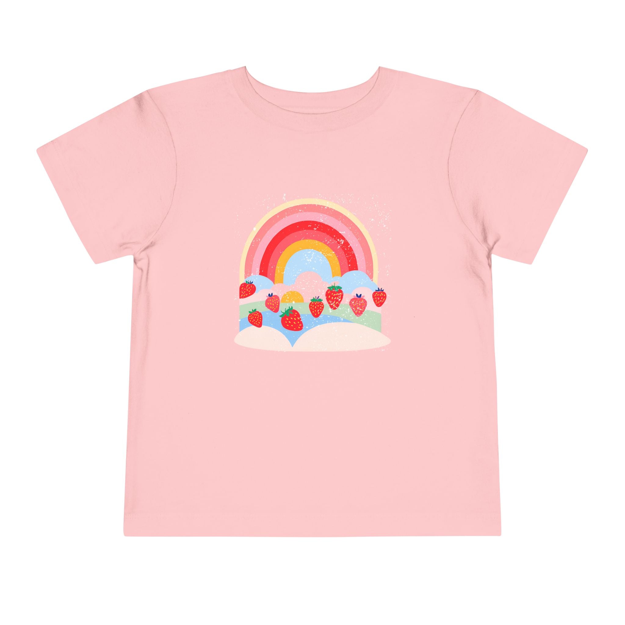 Strawberry Rainbow - Kids' T-Shirt - 2T, 3T, 4T, 5T