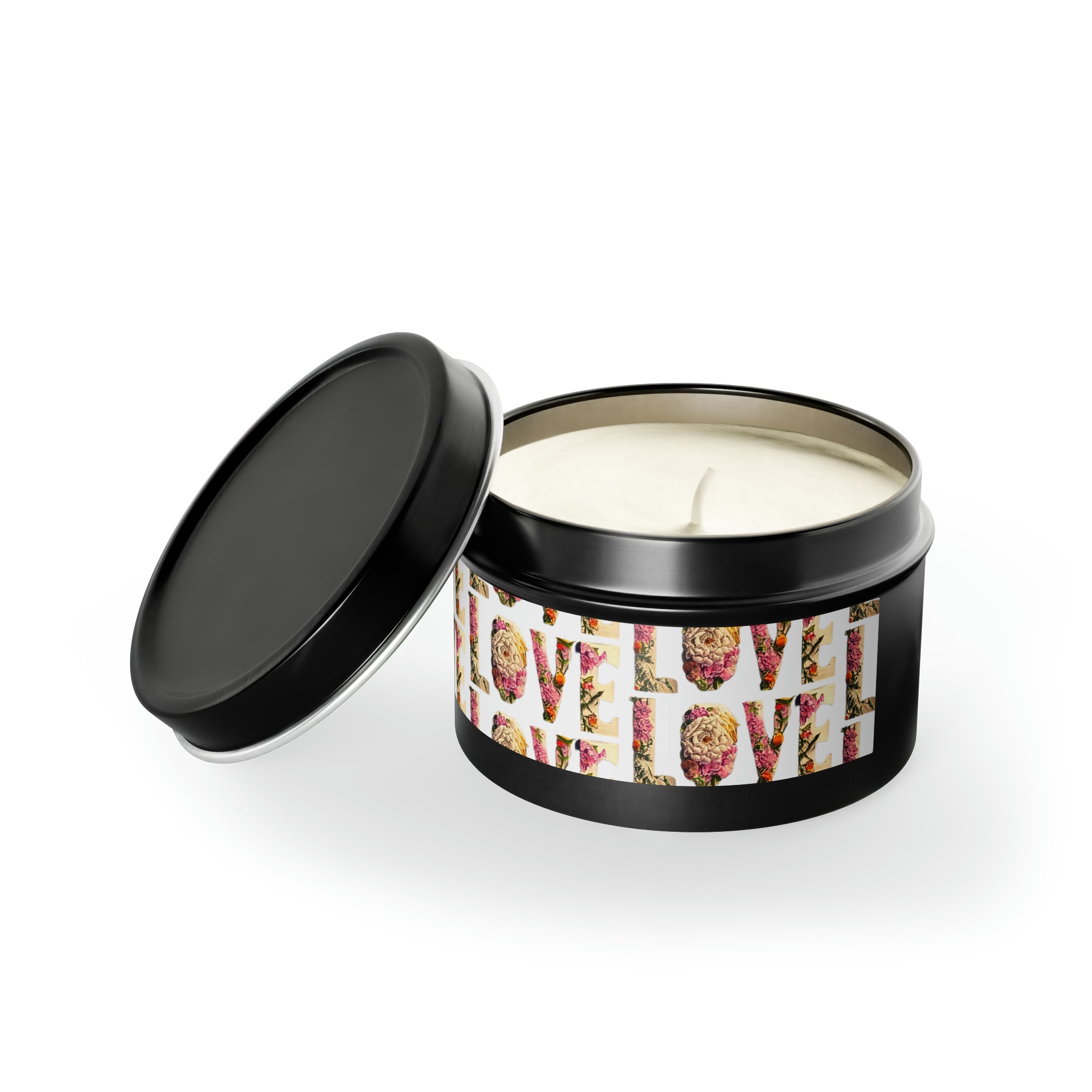 LOVE Tin 4 oz. Candles - Coconut Soy Wax - 5 Scents