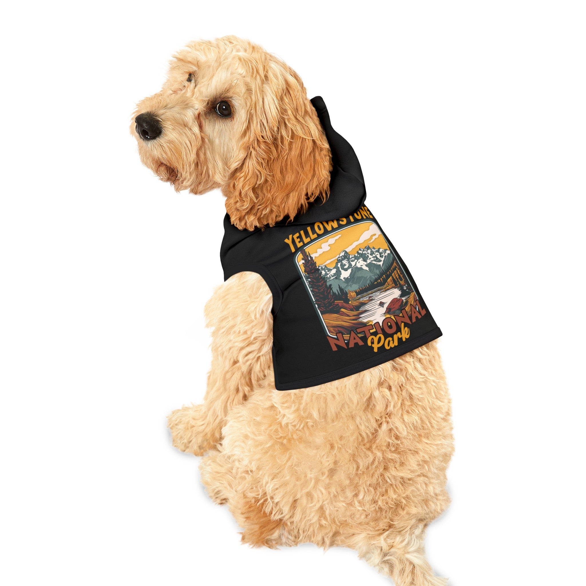Yellowstone National Park - Wyoming Montana Pet Hoodie