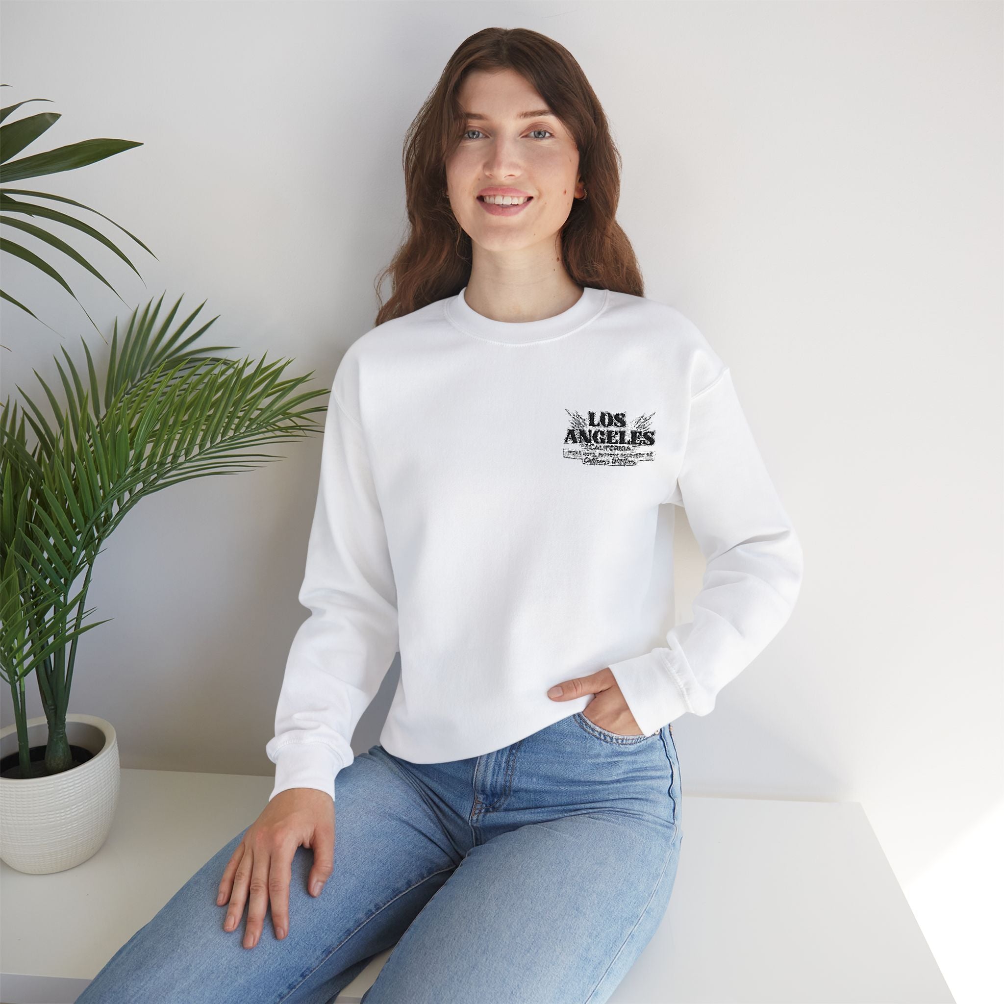 Fundraiser: Los Angeles Angels Crewneck Sweatshirt - Unisex Heavy Blend