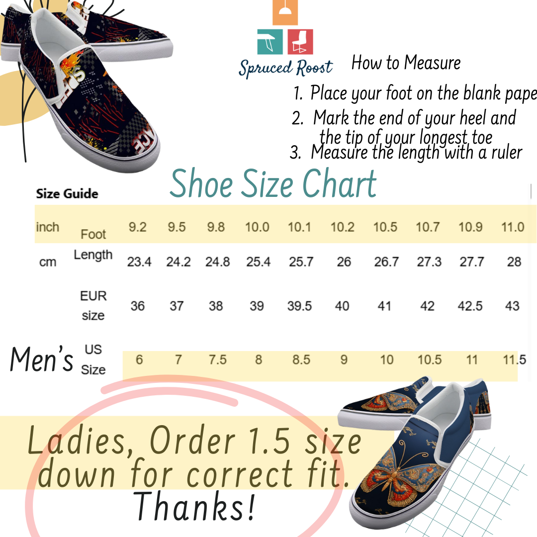 Americana Patches - Women's Slip On Tennis Shoes Sneakers