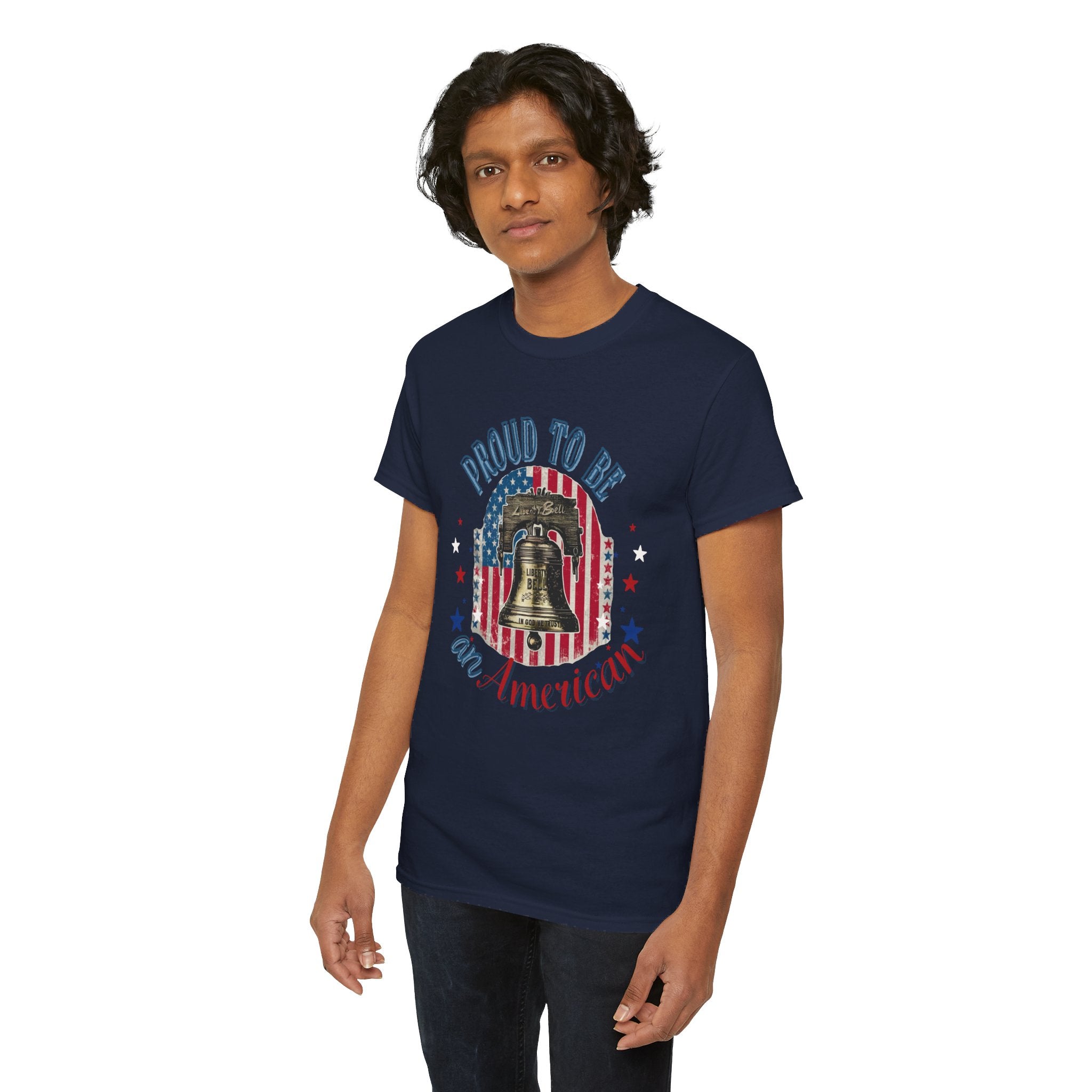 Proud to be an American - Men's Unisex Heavy Cotton Tee