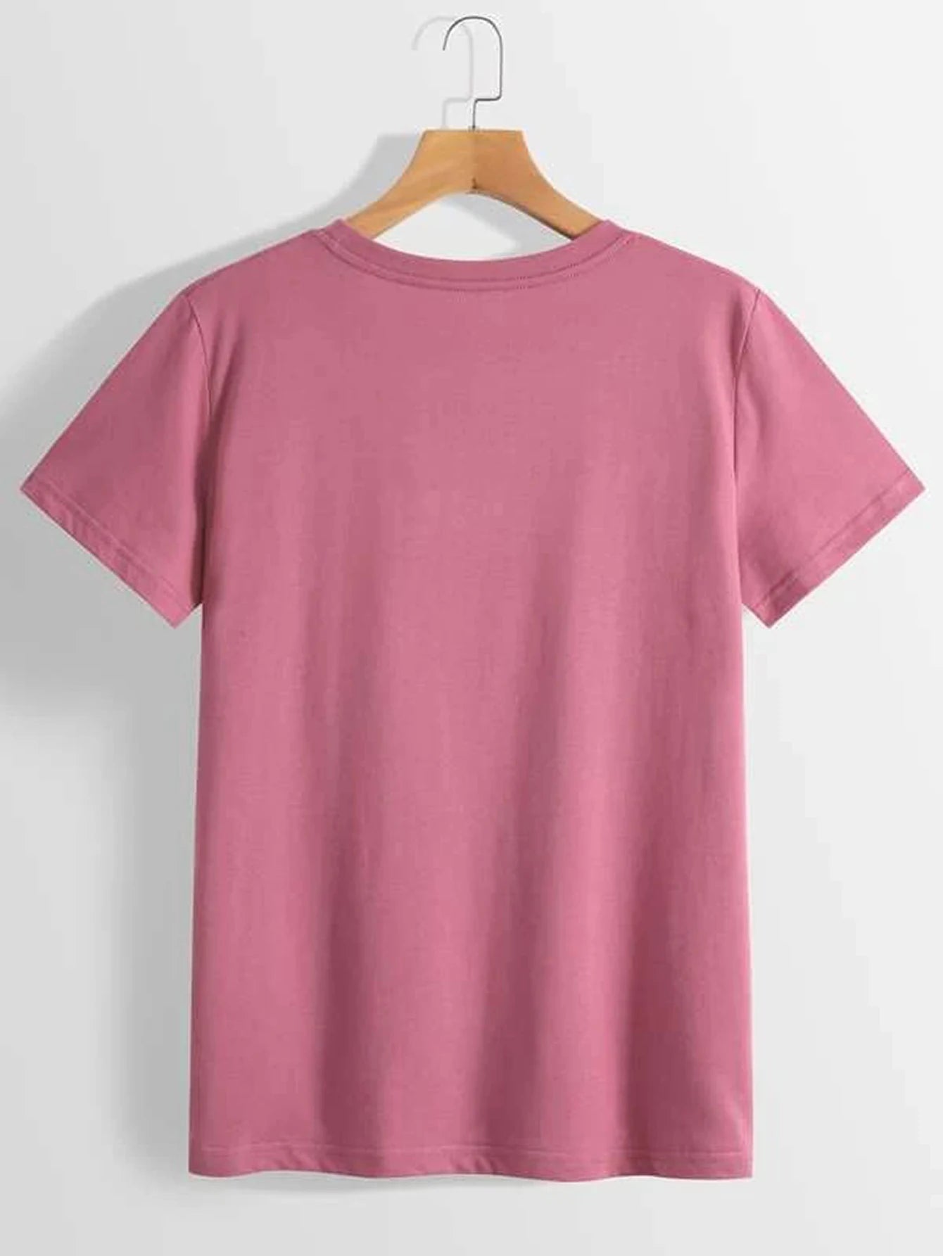 Love Hearts and butterflies Casual Loose Short Sleeve