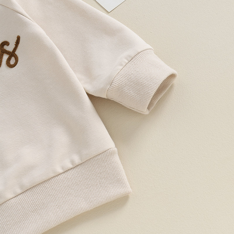 Big & Lil Sis Toddler Matching Outfits Sweatshirt