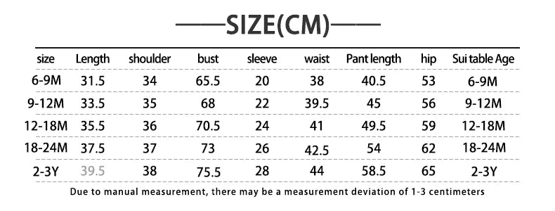 Baby Cotton Knit Clothing Set Girls Spring Clothes Loose 2PCS Outfit