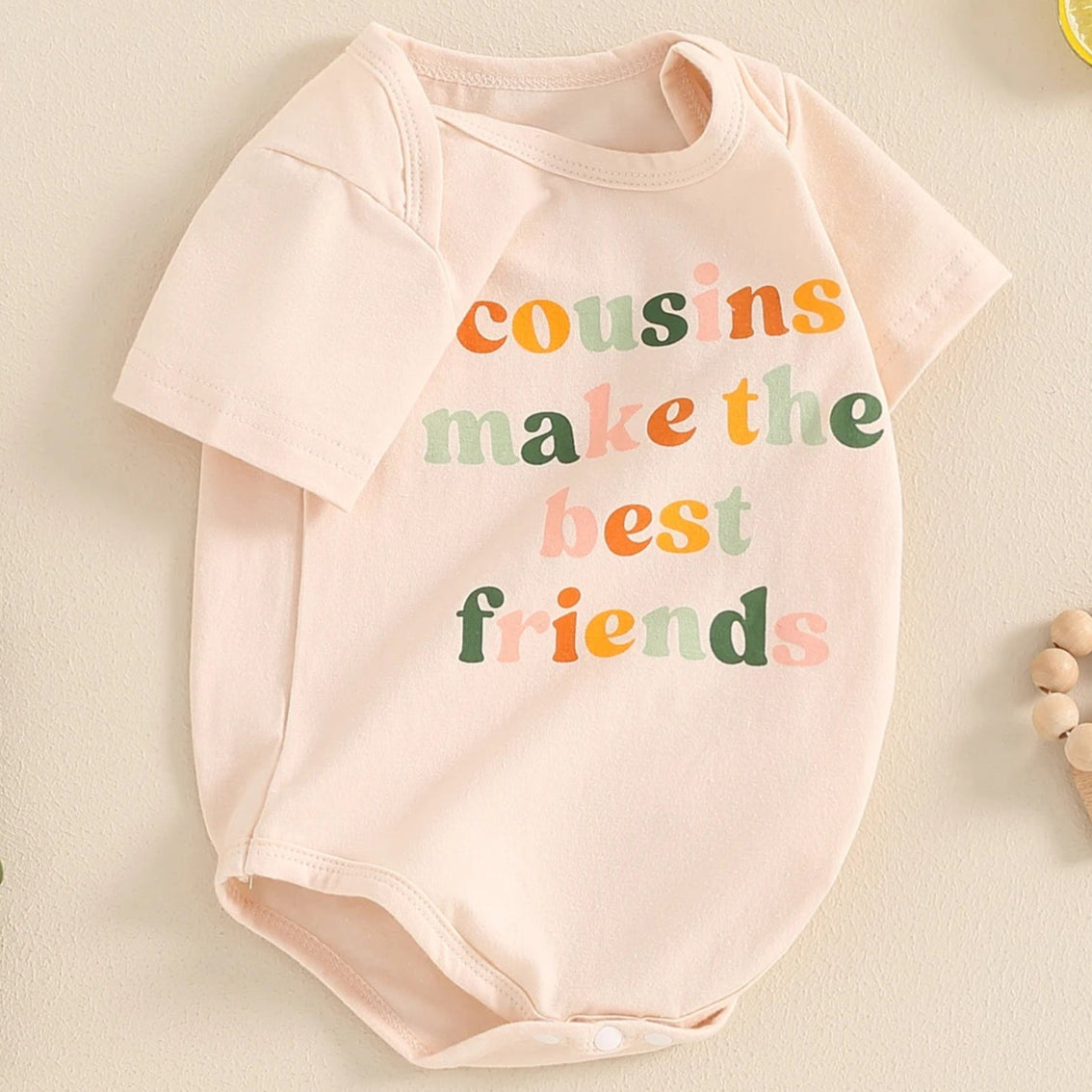 "Cousin Crew" Baby Girl Onesie - Matching family Outfit💙