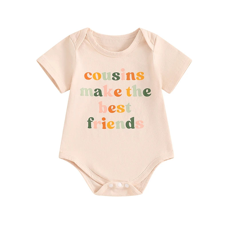 "Cousin Crew" Baby Girl Onesie - Matching family Outfit💙