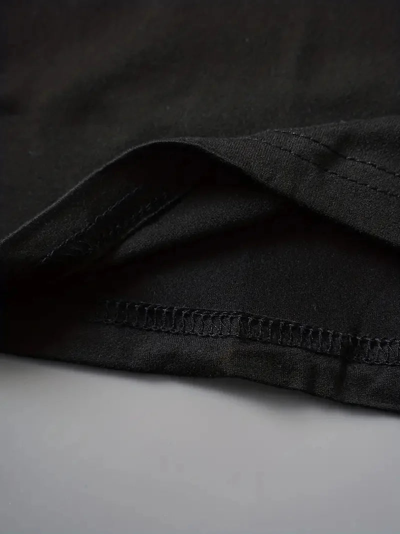 Heart Burst Black T-Shirt For Valentine's Day