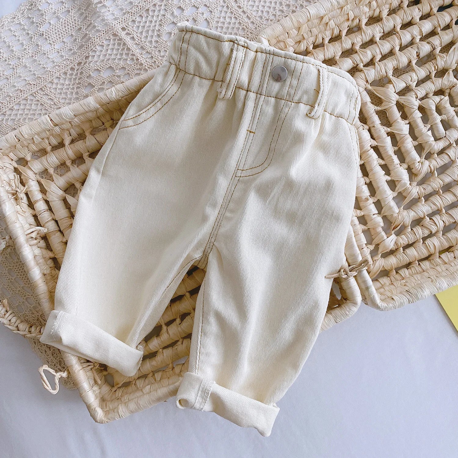 Baby Jeans Elastic Waist - Unisex 2 colors