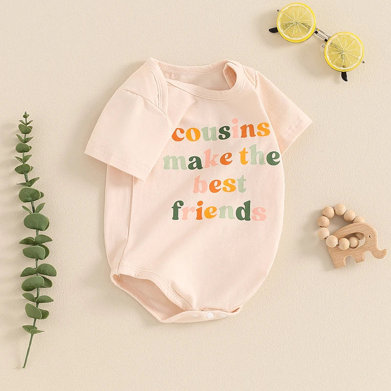 "Cousin Crew" Baby Girl Onesie - Matching family Outfit💙