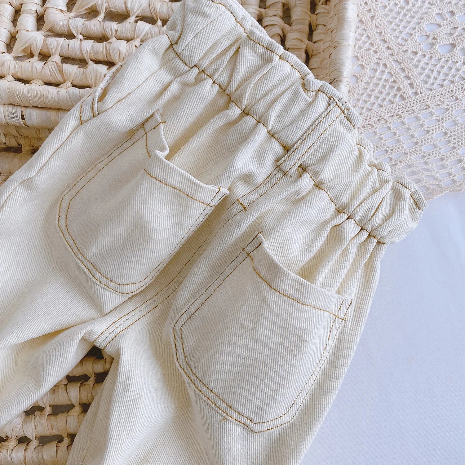 Baby Jeans Elastic Waist - Unisex 2 colors