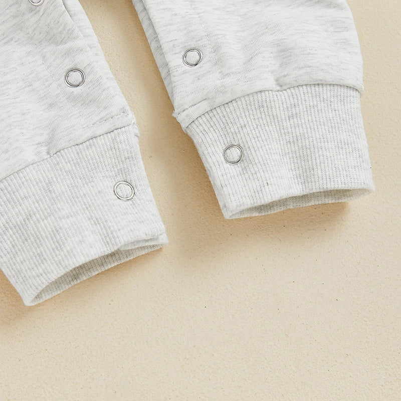 New Cowboy in Town - Romper Western Long Sleeve Onesie