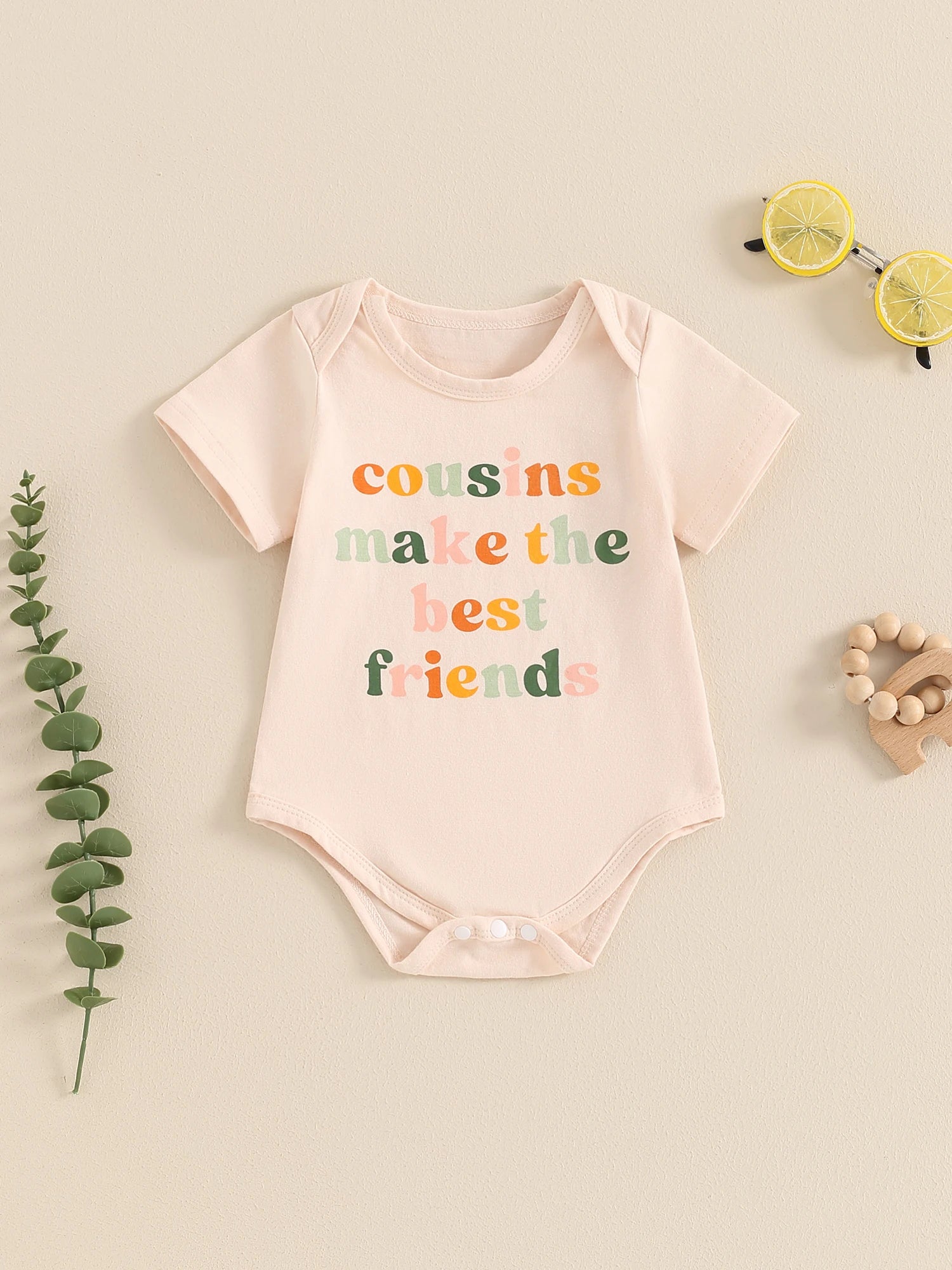 "Cousin Crew" Baby Girl Onesie - Matching family Outfit💙