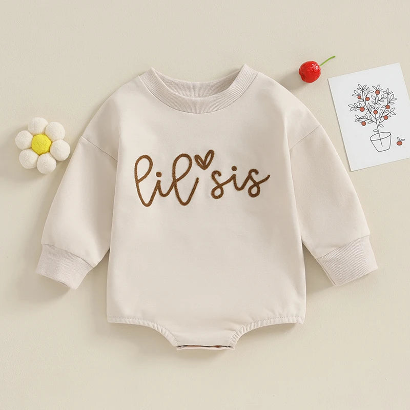 Big & Lil Sis Toddler Matching Outfits Sweatshirt