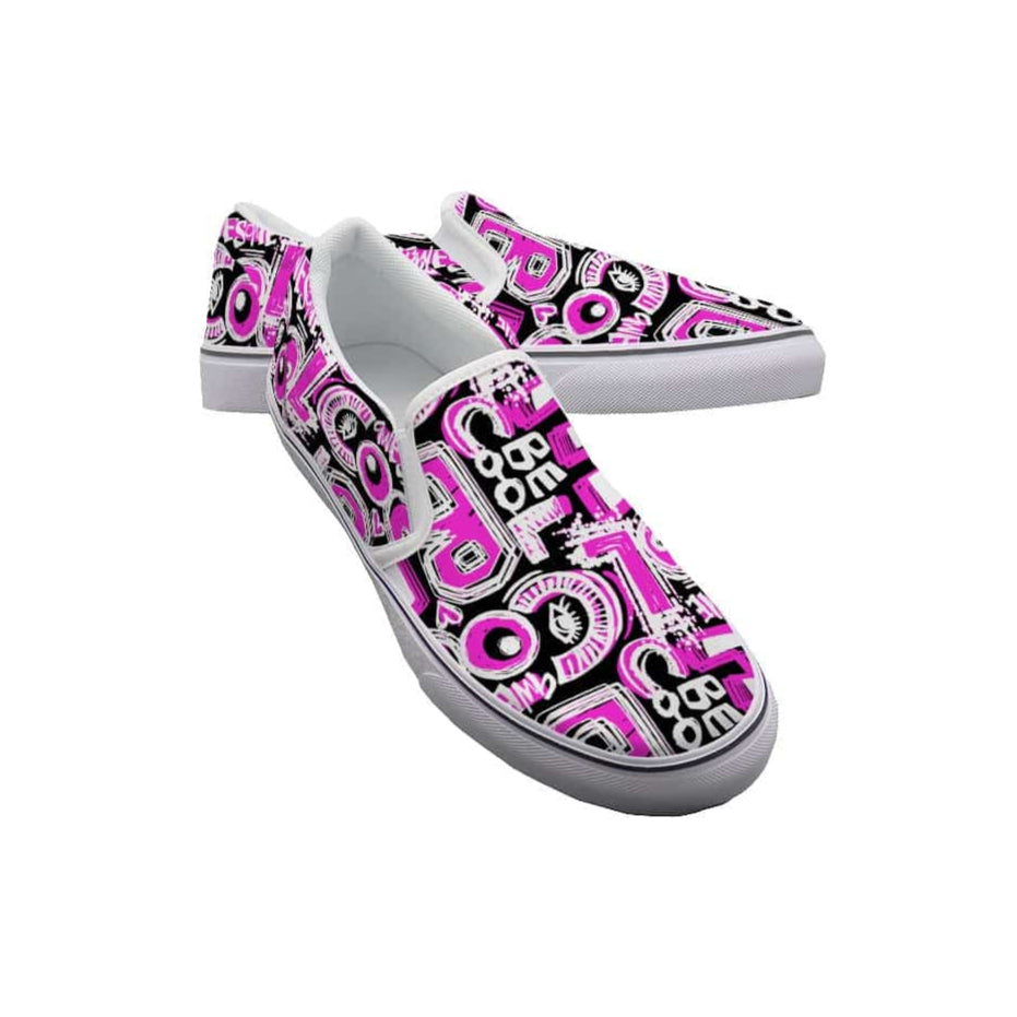 Yoycol White / US6(EUR36) BE COOL - Women's Slip On Sneakers