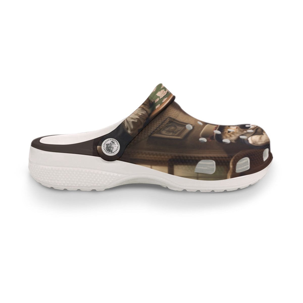 Yoycol Cats Playing Poker - Print Men's Classic Clogs