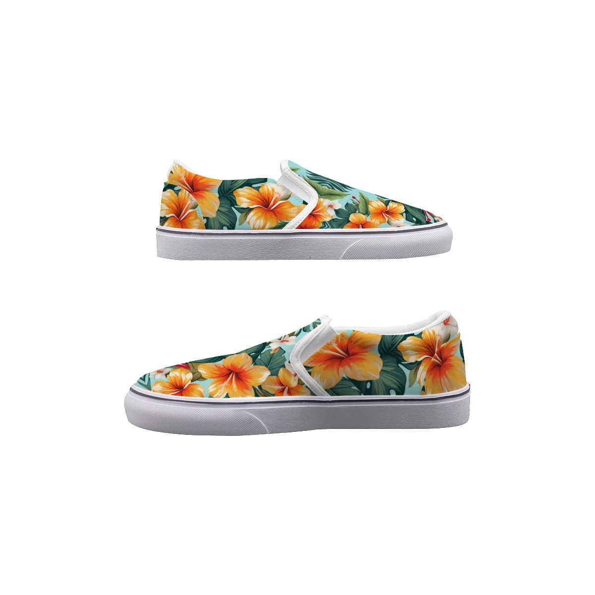 Yoycol Hibiscus Cove - Women's Slip On Sneakers