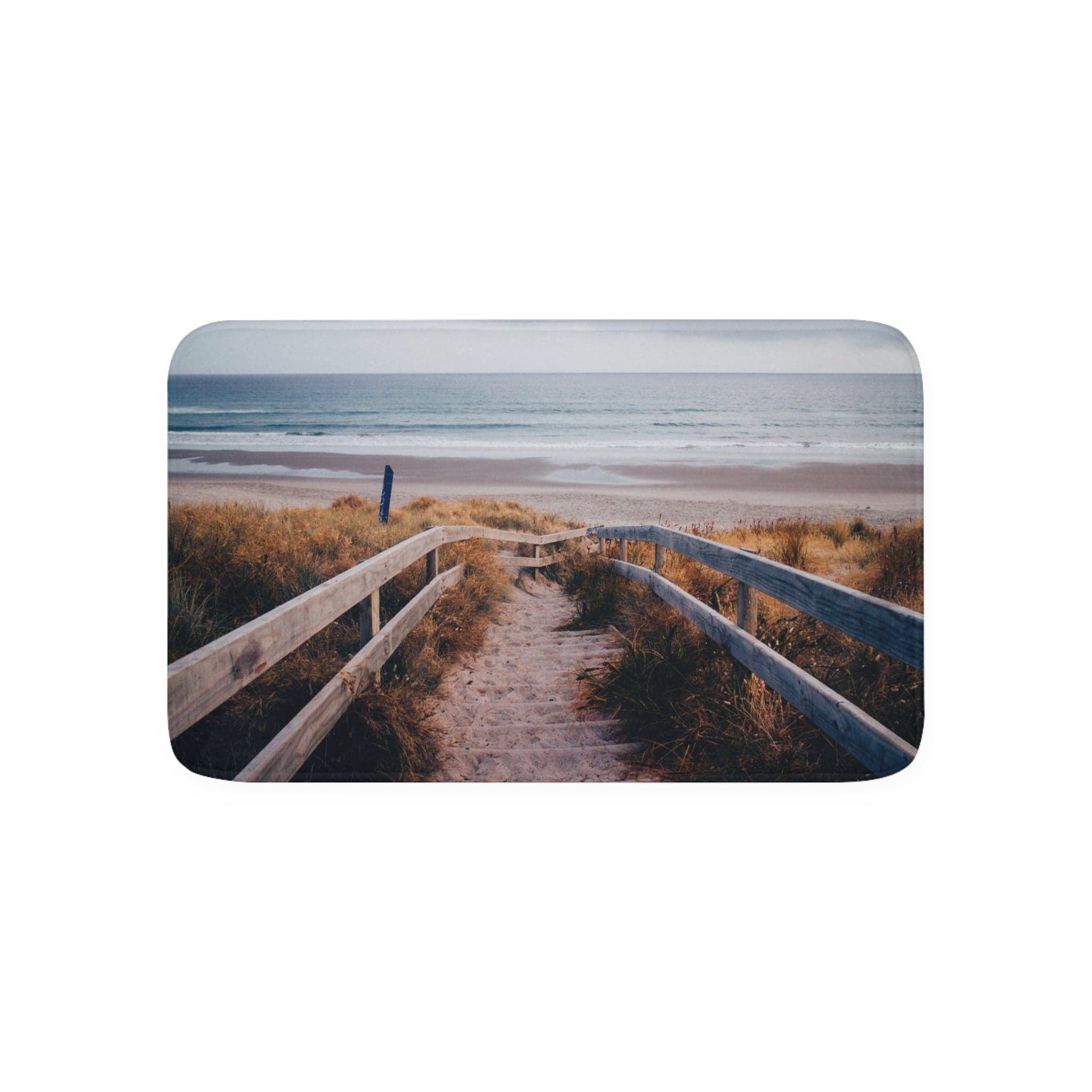 Printify Home Decor White / 30” x 18” Copy of My Chateau - Memory Foam Bath Mat