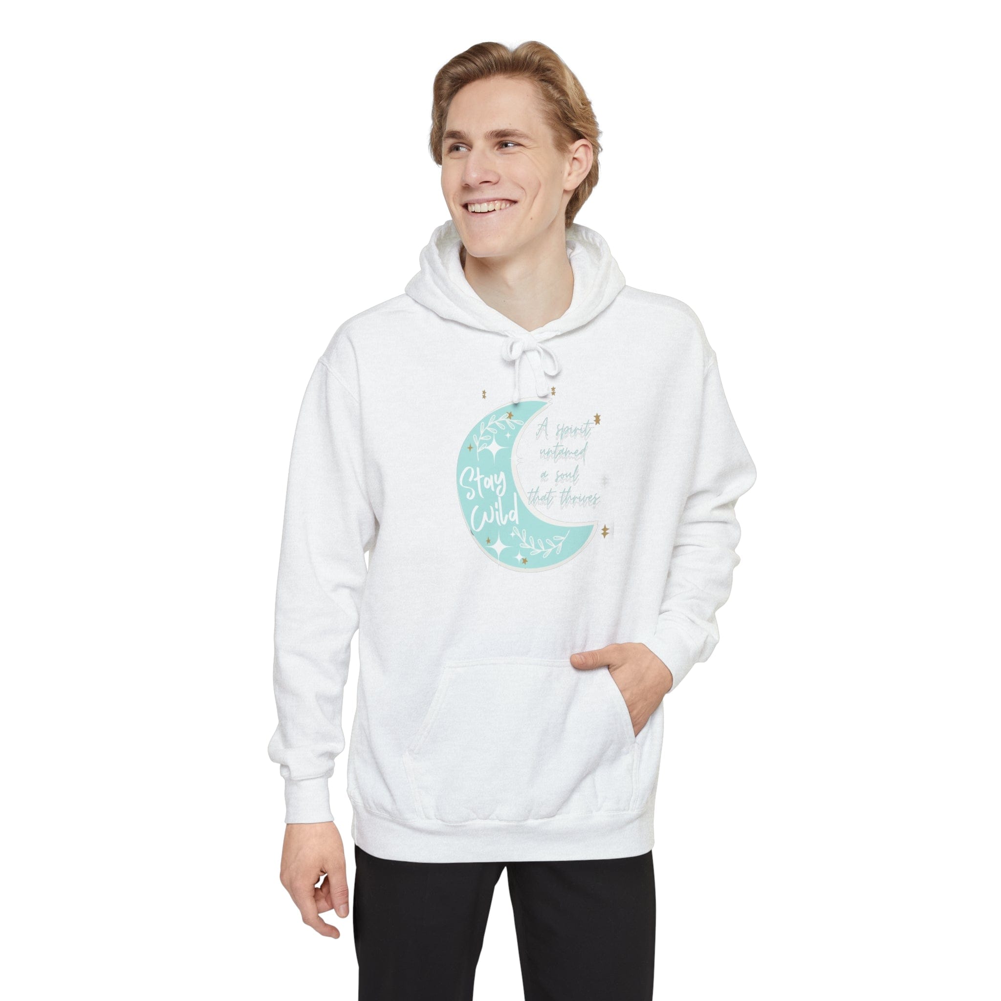 Printify Hoodie Spirit Thrives - Unisex Garment-Dyed Hoodie