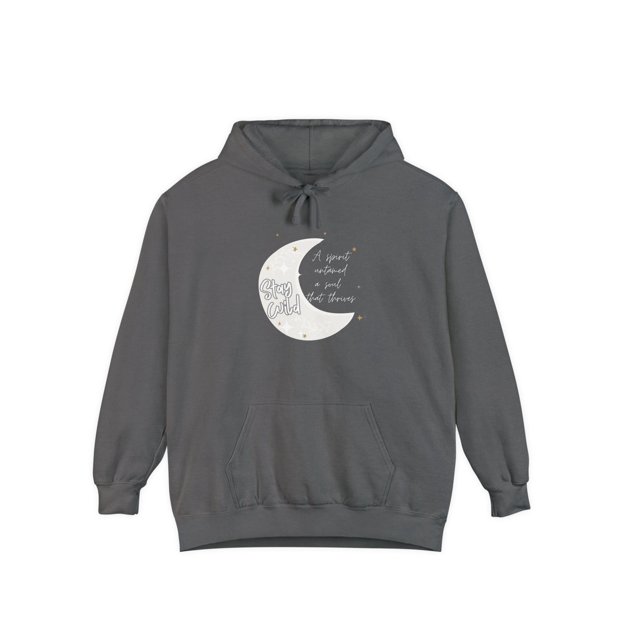 Printify Hoodie Pepper / S Spirit Thrives - Unisex Garment-Dyed Hoodie