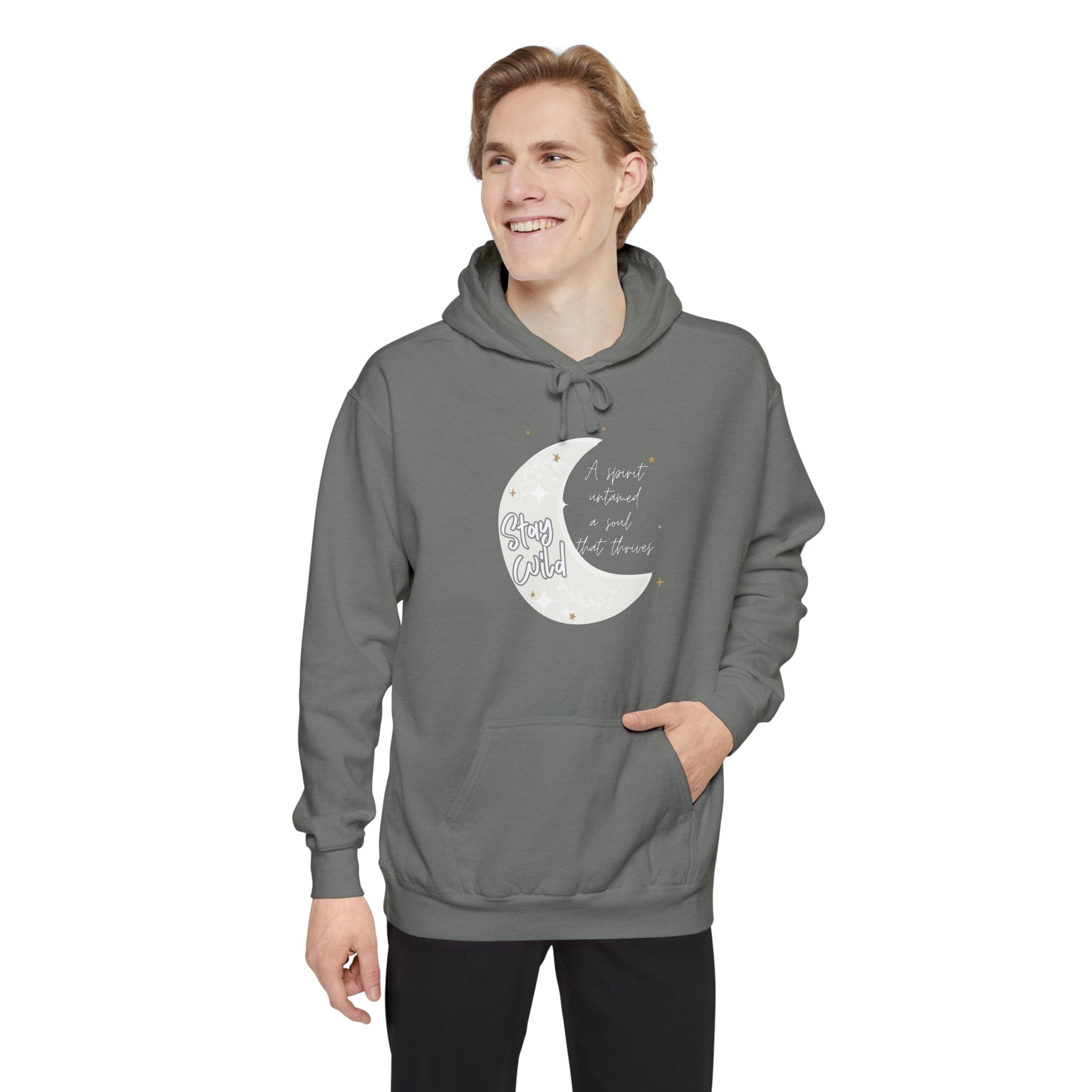 Spirit Thrives - Unisex Garment-Dyed Hoodie - Spruced Roost