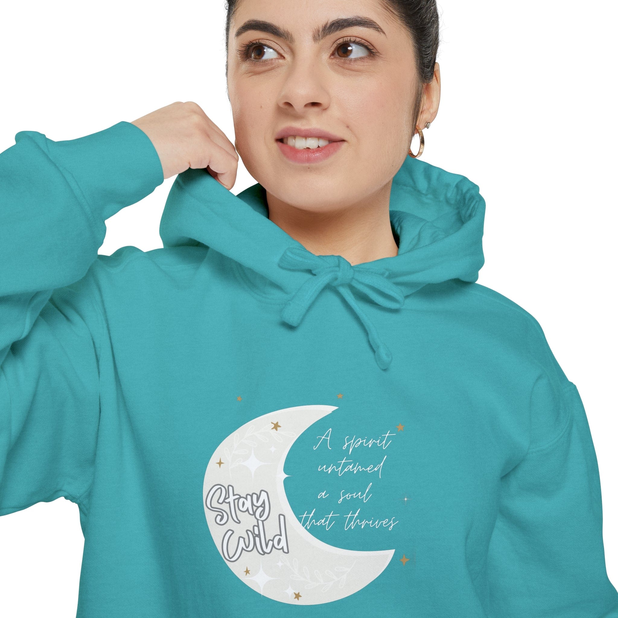 Printify Hoodie Spirit Thrives - Unisex Garment-Dyed Hoodie