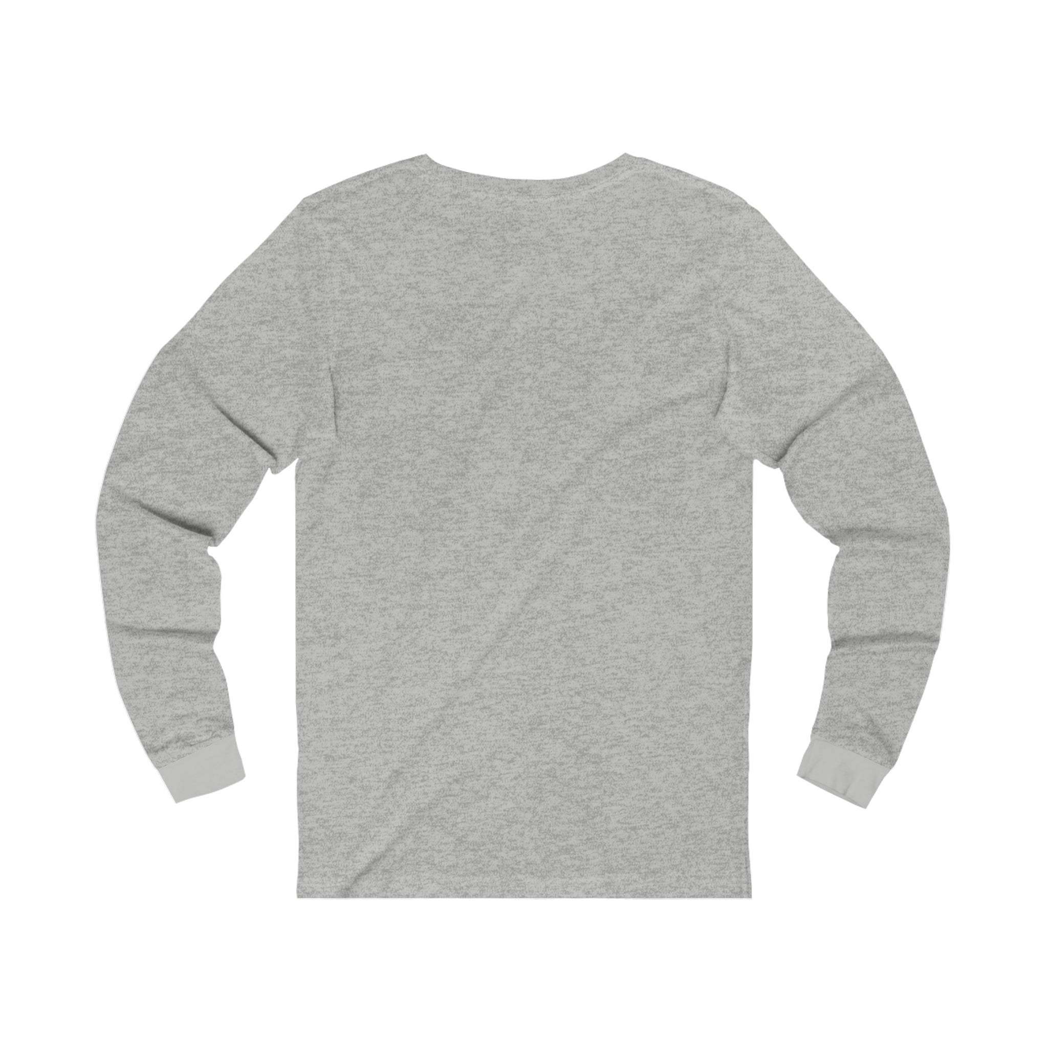 Printify Long-sleeve Land of the Free, Home of the Brave - Unisex Jersey Long Sleeve Tee