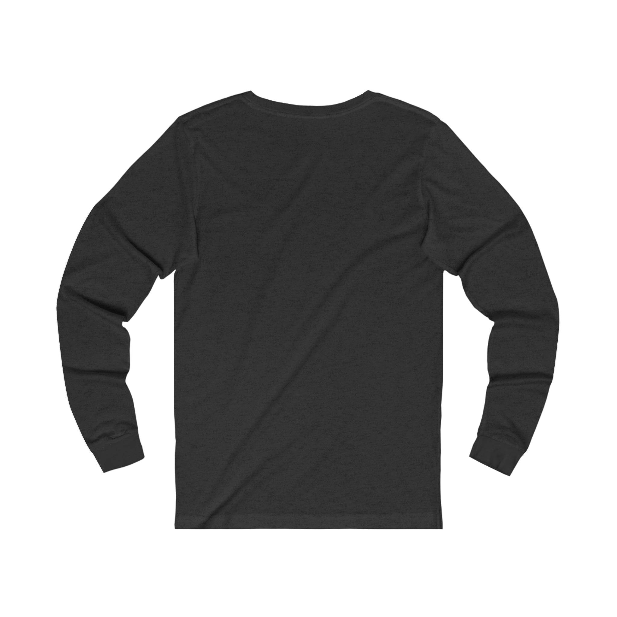Printify Long-sleeve Land of the Free, Home of the Brave - Unisex Jersey Long Sleeve Tee