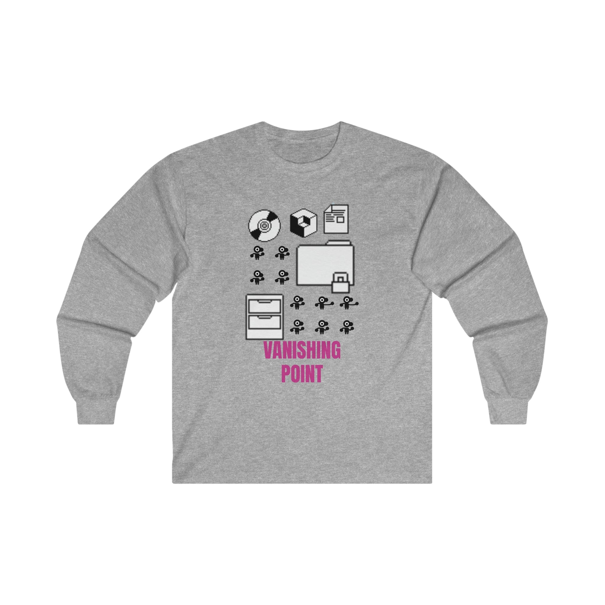 Printify Long-sleeve S / Sport Grey VP Ultra Cotton Long Sleeve Tee