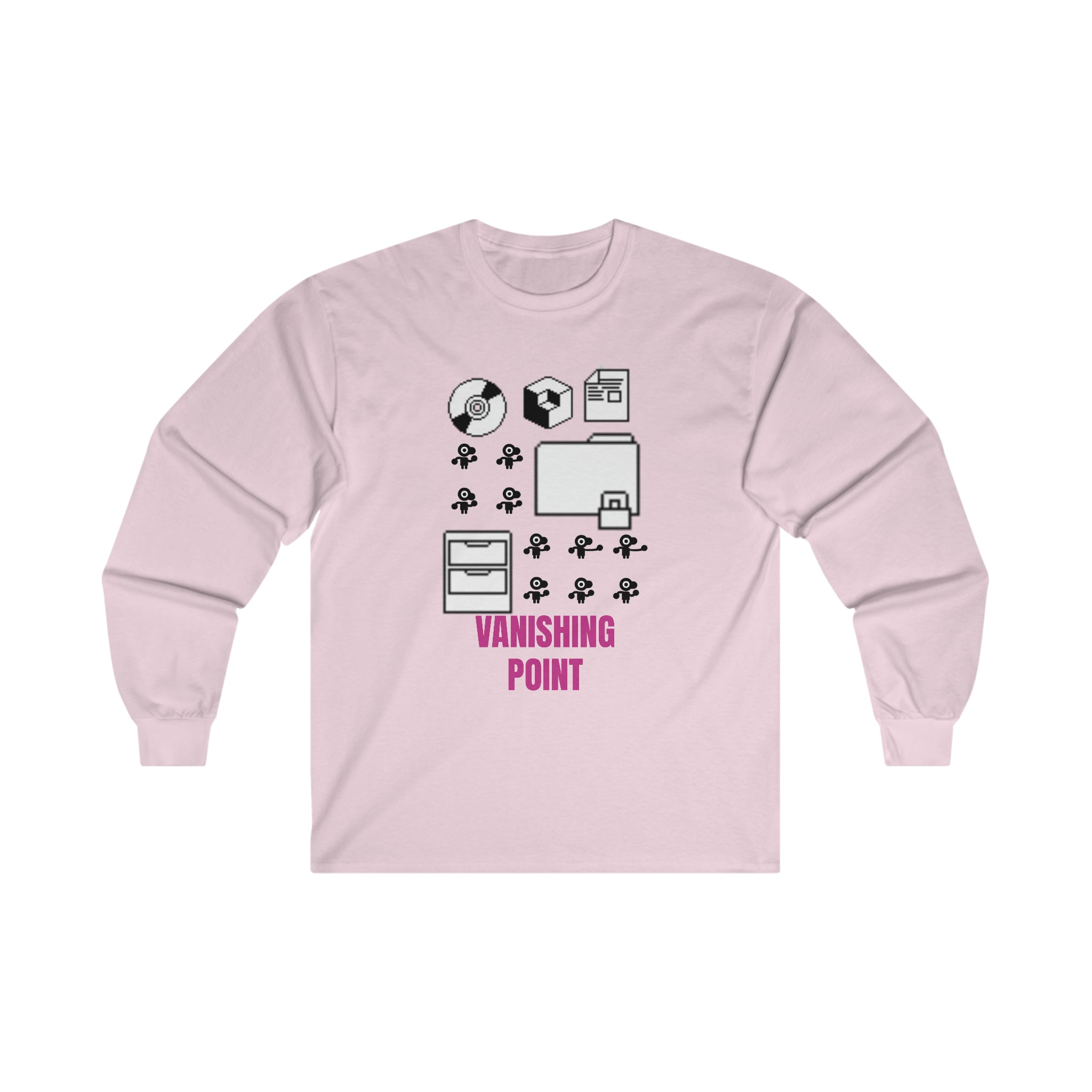 Printify Long-sleeve S / Light Pink VP Ultra Cotton Long Sleeve Tee